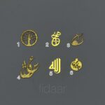 استیکر طلایی