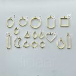 فریم زیورآلات طلایی