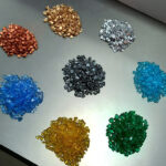 کریستال رنگی درشت