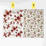 برچسب طرح گل