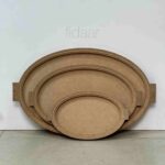 سینی خام بیضی