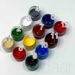 رنگ های خمیری