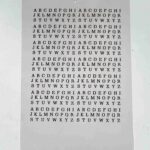 برچسب حروف انگلیسی