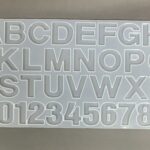 قالب حروف انگلیسی وارداتی